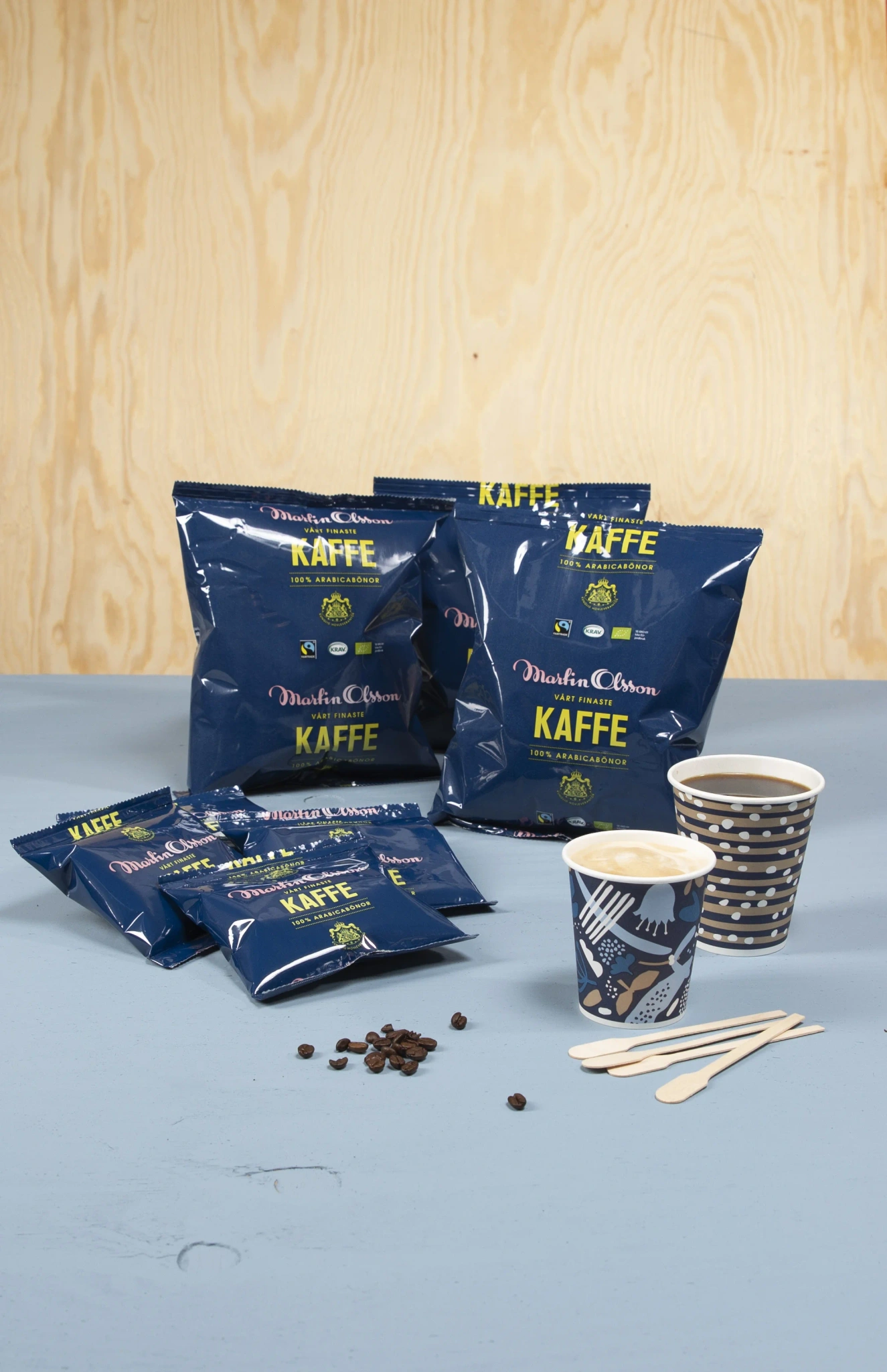 Martinkaffe mellanmörkrost KRAV FT