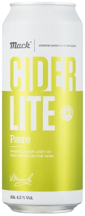 Cider Pære Lite 0,50l bx Mack