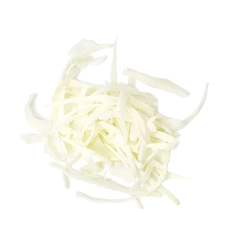 Vitkål strimlad