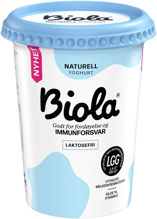 Biola yoghurt naturell 500g
