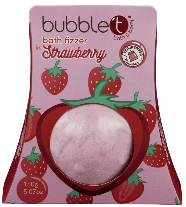 Bubblet Bath Fizzer Strawberry 150g