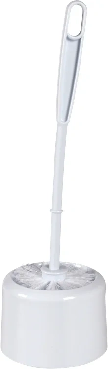 Toalettbørste, 35cm, Ø8cm, Hvit, Pp