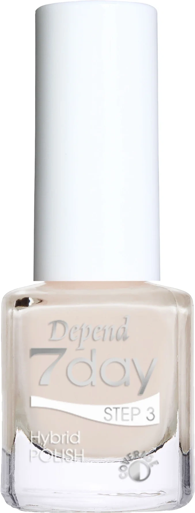 Depend 7 Day Hybrid Nail Polish - No Work, All Play Collection 7327 Milky White