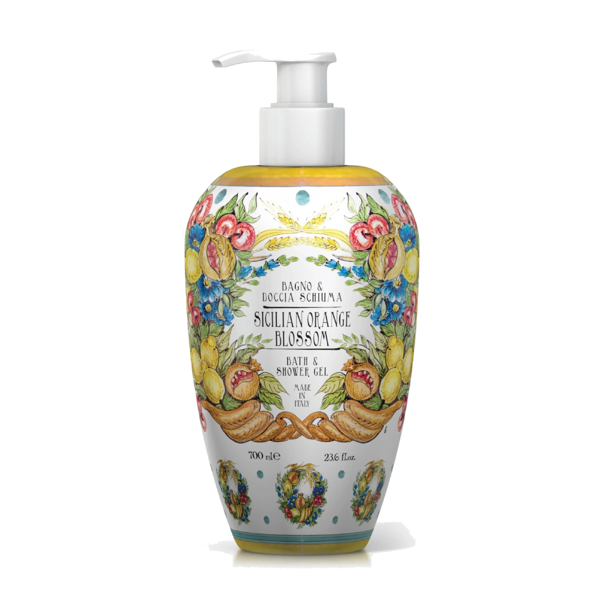 Rudy Profumi Bath & Shower Gel Sicilian Orange Blossom, 700 ml