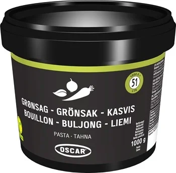 OSCAR Grönsaksbuljong pasta