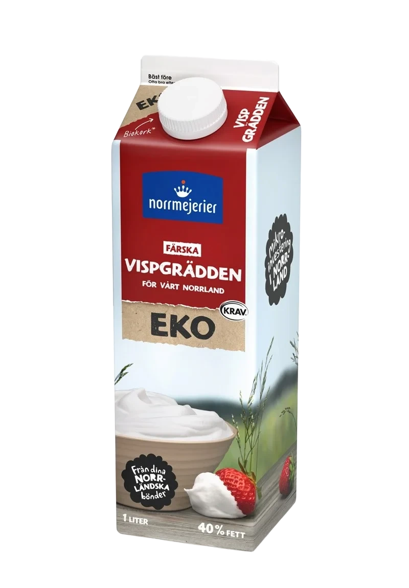 Vispgrädde Ekologisk 40%