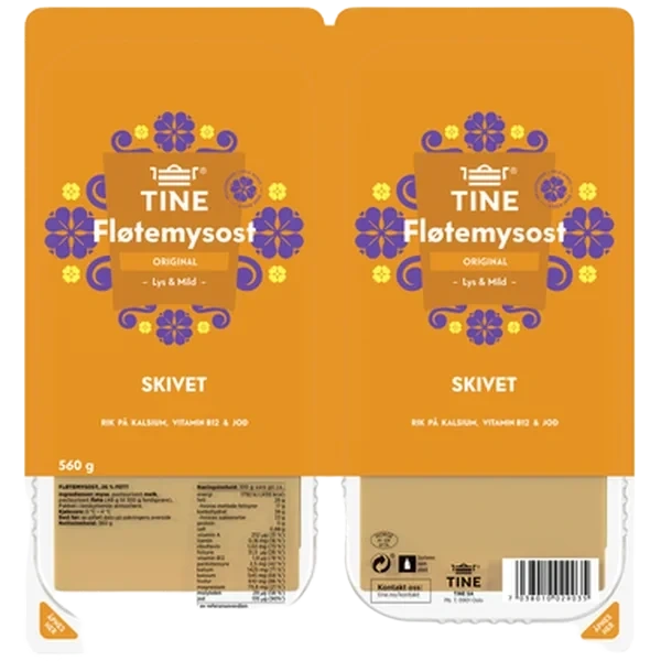 Fløtemysost Hotellbrett 560g Tine