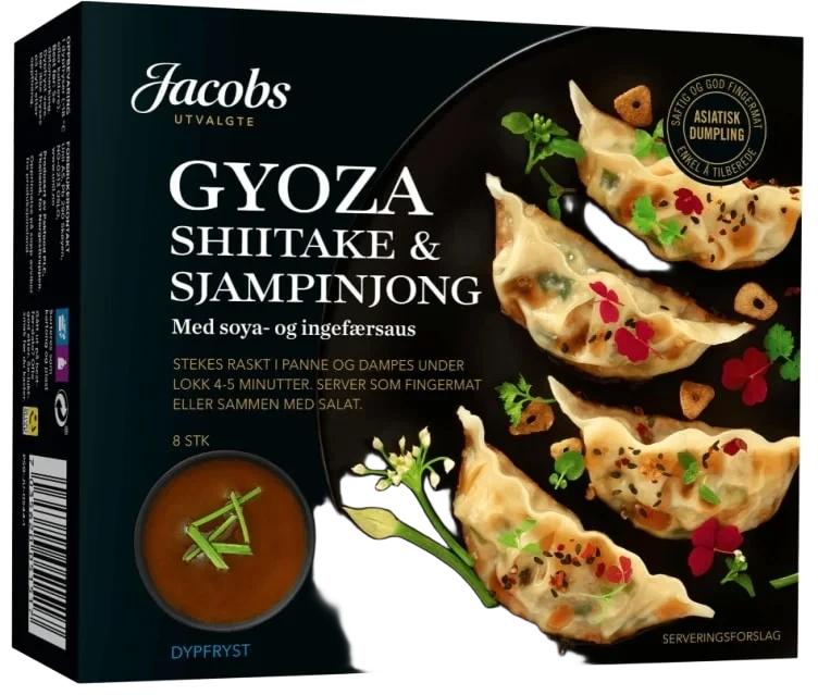 Gyoza m/Shiitake 8stk Jacobs Utvalgte