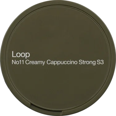 Loop No11 Creamy Cappuccino Strong S3 All White 24 Portions 15g