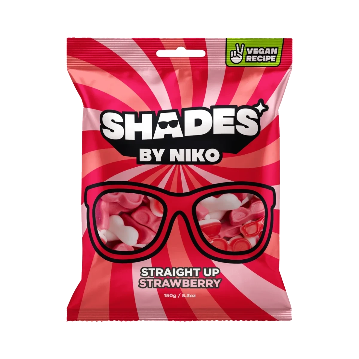 Shades By Niko Straight Up Strawberry 150 g