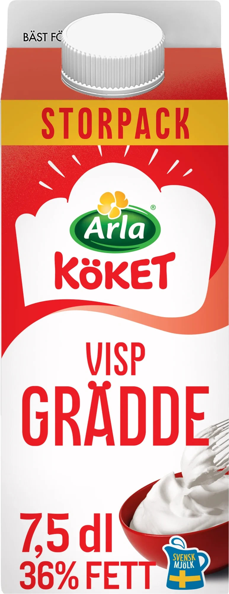 Vispgrädde 36%