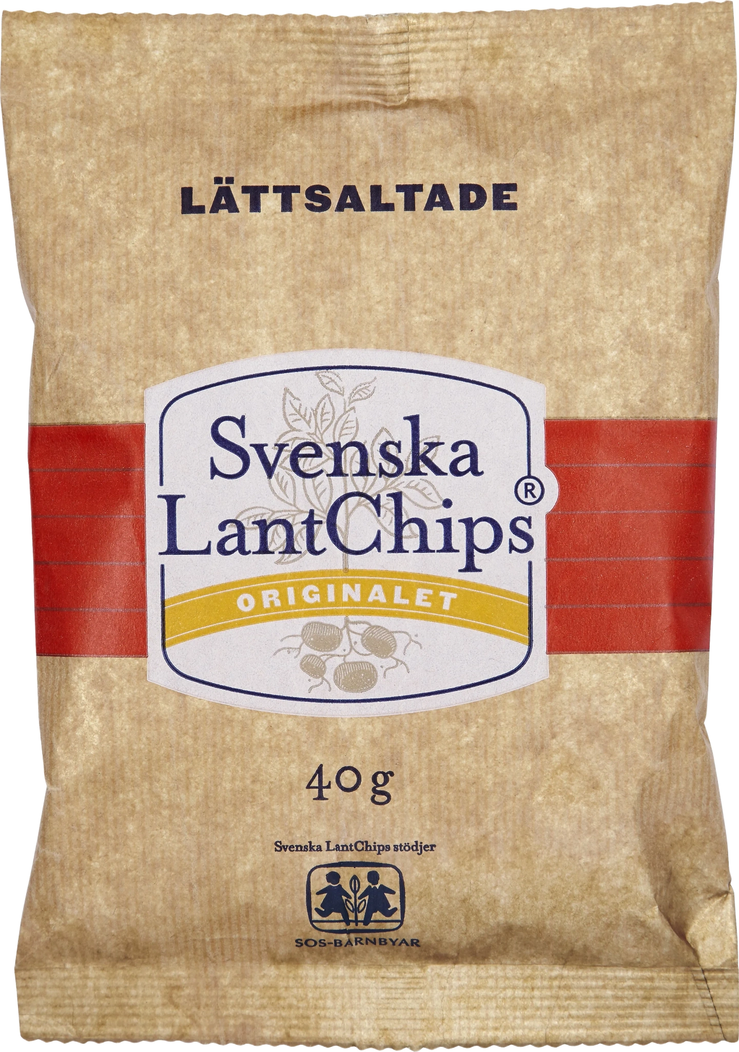Lantchips Lättsaltade