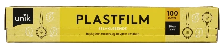 Plastfilm Pe 29cmx100m Unik