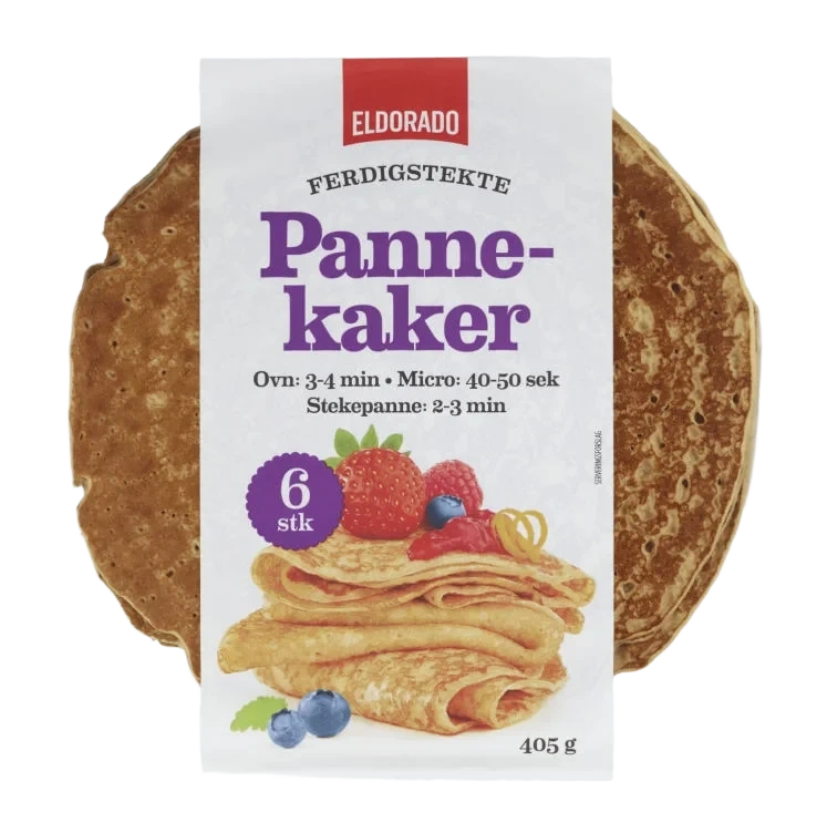 Pannekaker 6stk Eldorado