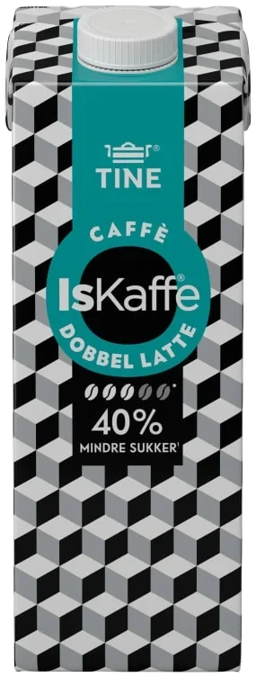 Iskaffe Dobbel Latte 1l Tine