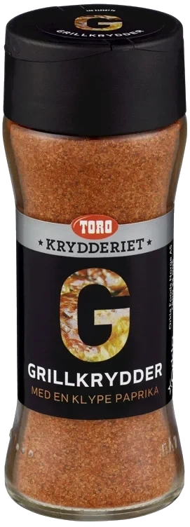 Grillkrydder øk.   120g