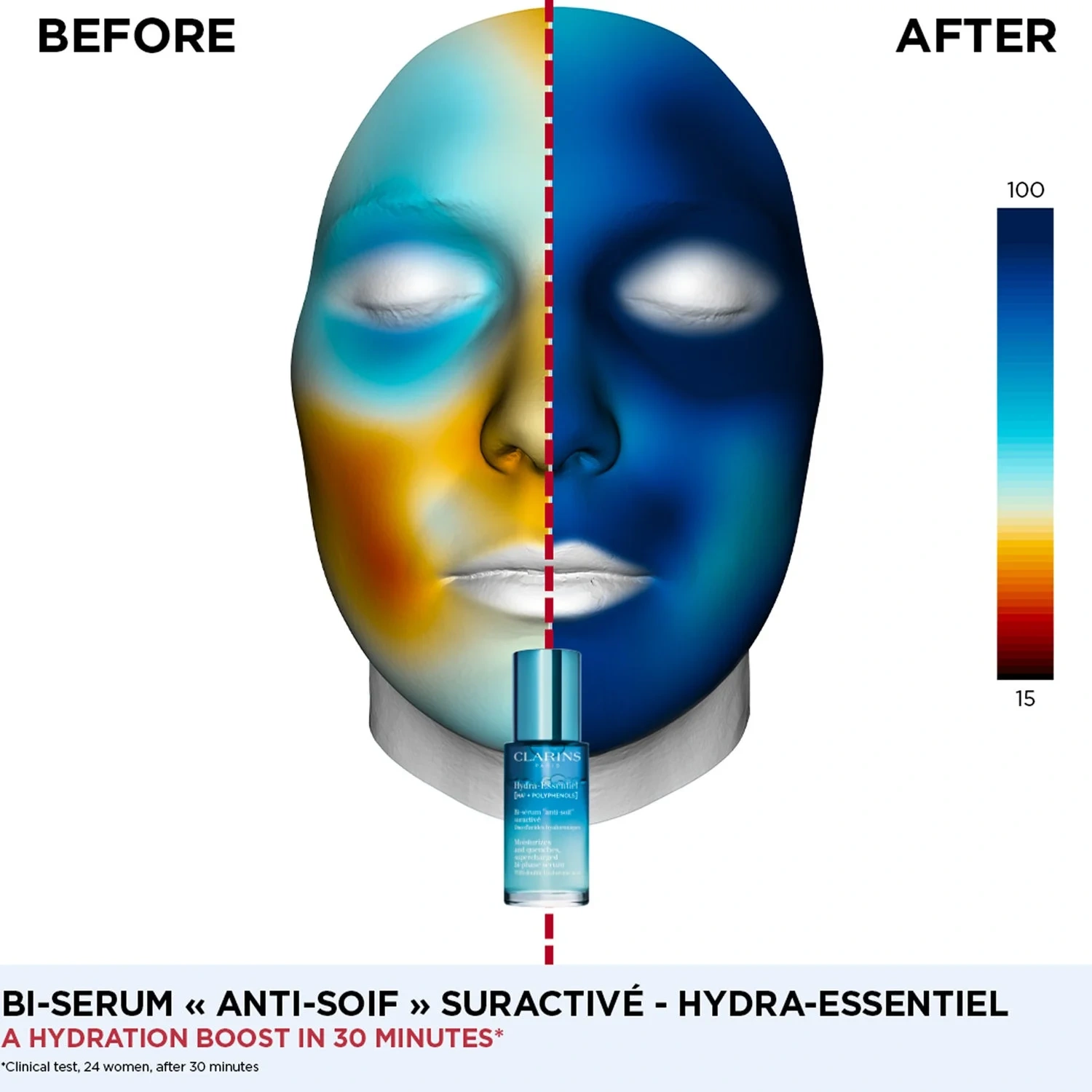 Clarins Hydra-Essentiel Moisturizes And Quenches