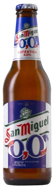 San Miguel Alkoholfri 0,33l flaske