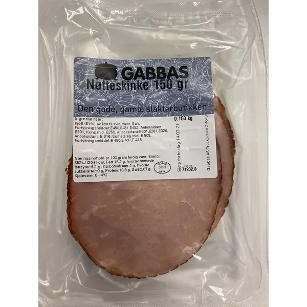 Nøtteskinke 150g Gabbas