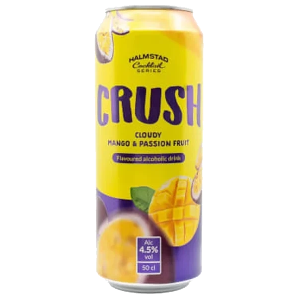 Halmstad Crush Mango Passion 50cl
