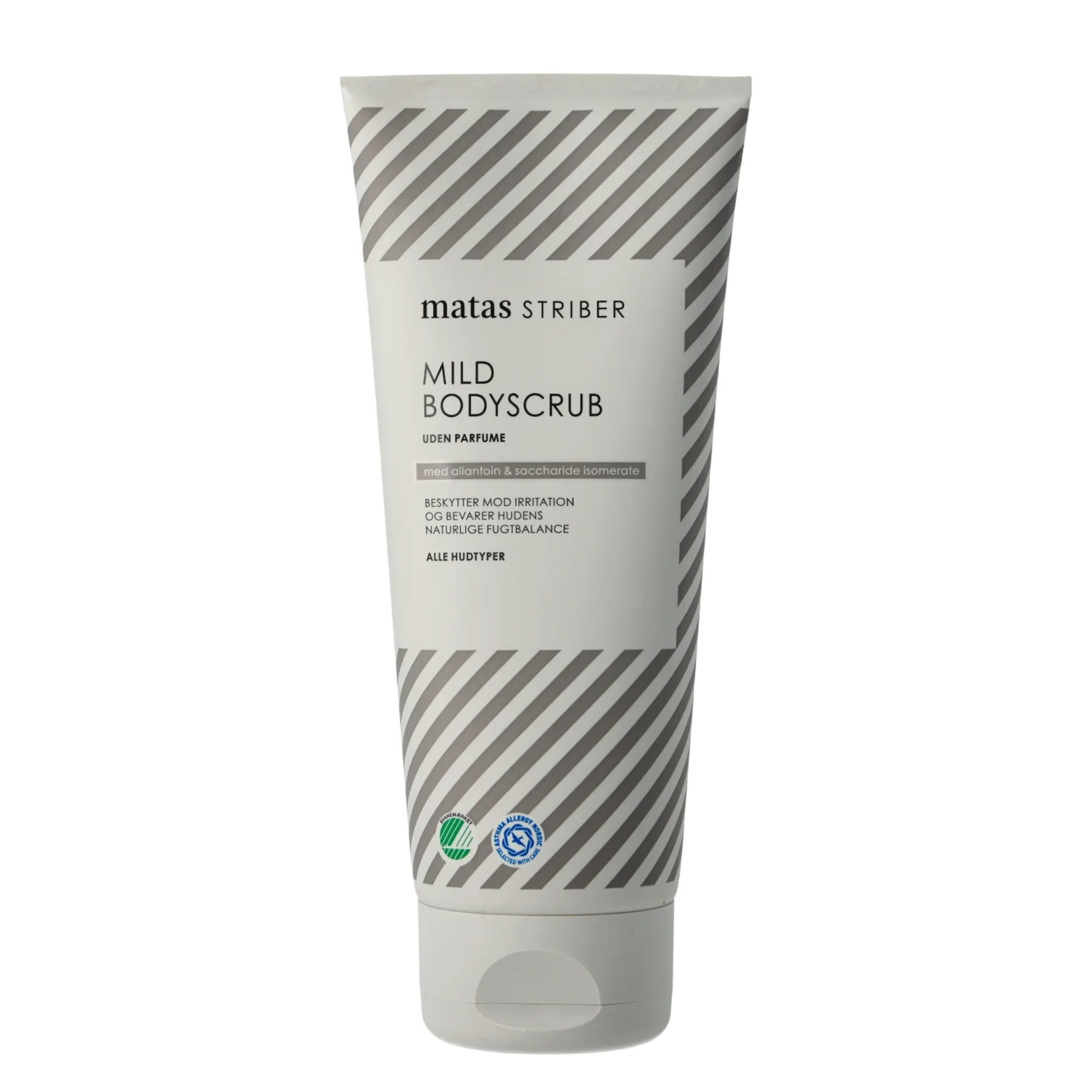 Matas Striber Mild Body Scrub For Sensitive Skin Fragrance Free 200 ml