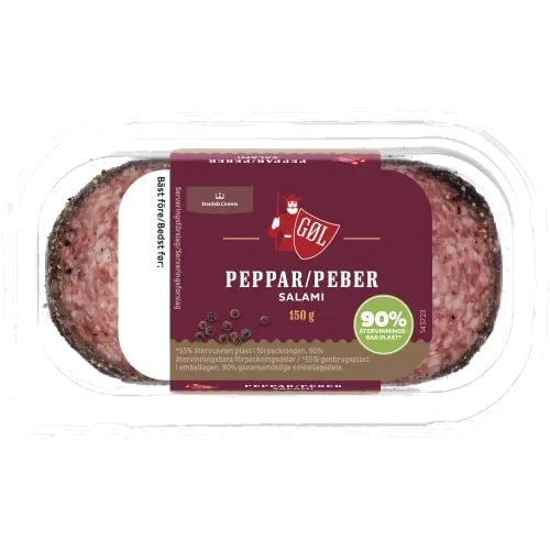 Pepparsalami Skivad