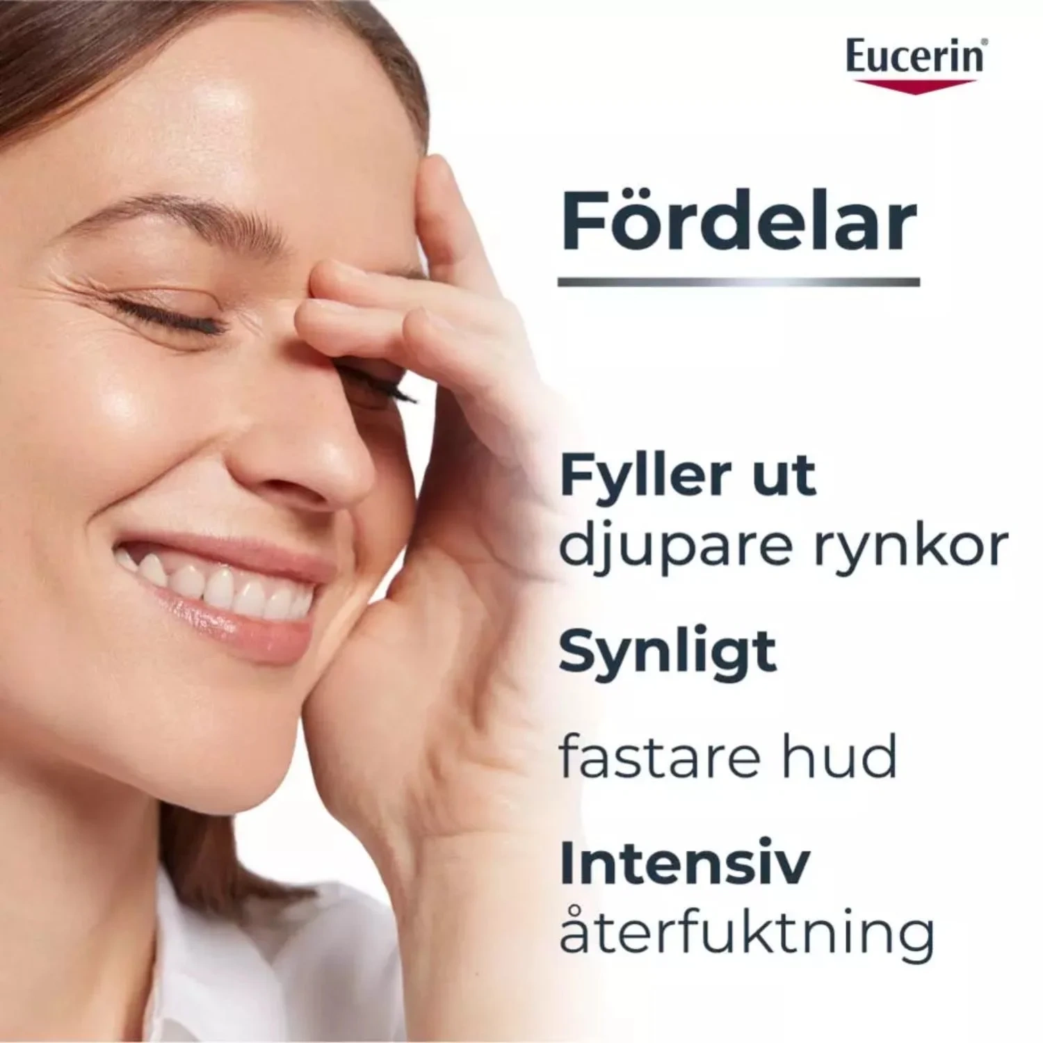 Eucerin Hyaluron-Filler +3x dagkrem SPF30 refill 50 ml