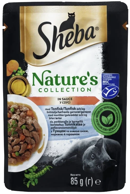 Sheba Nature's Tunfisk i Saus 85g