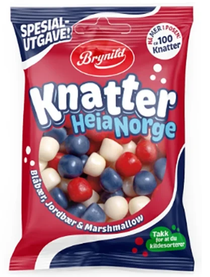Knatter Heia Norge 100g