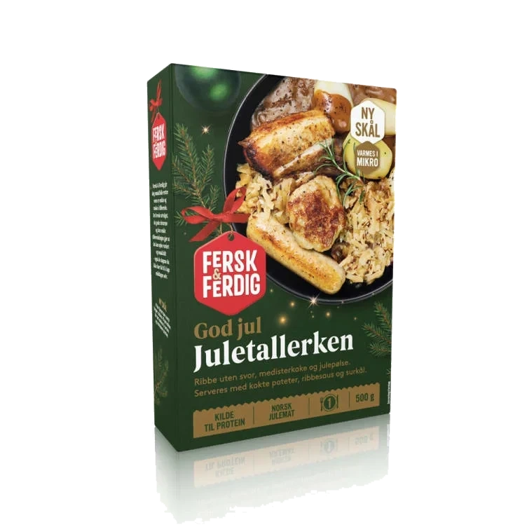 Juletallerken 500g Fersk&Ferdig