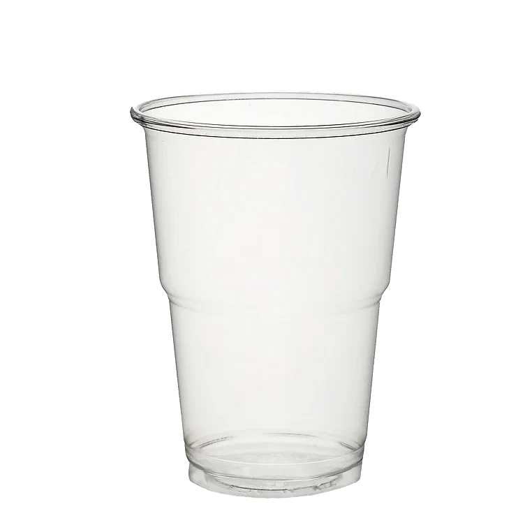 Plastglass 0,25l klar pet   50stk