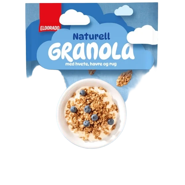 Granola Naturell 390g Eldorado