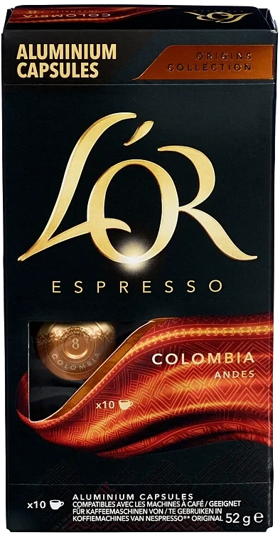 Colombia kaffekapsler utz 10stk
