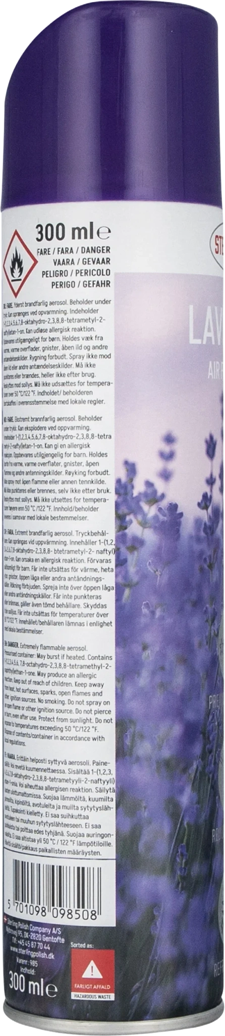 Sterling Air Freshener Lavender