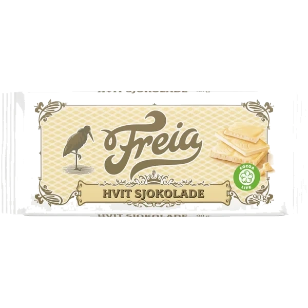 Hvit Sjokolade 90g Freia