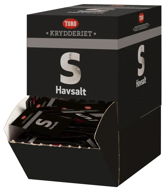 Havsalt porsjon   1000stk