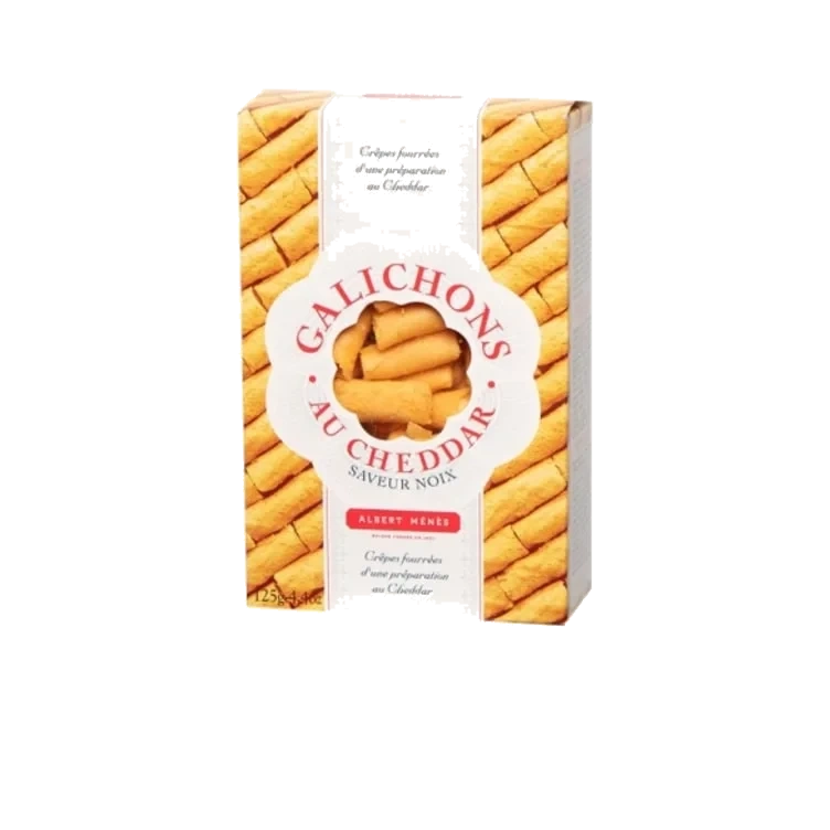 Galichons m/ Cheddar 125g Albert Ménès