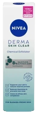 Nivea Derma Skin Clear Night Exfoliator, 40ml