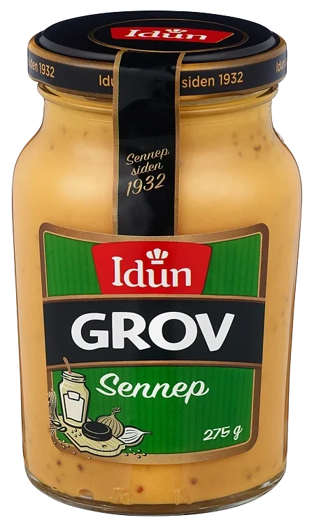 Sennep grov                    275g