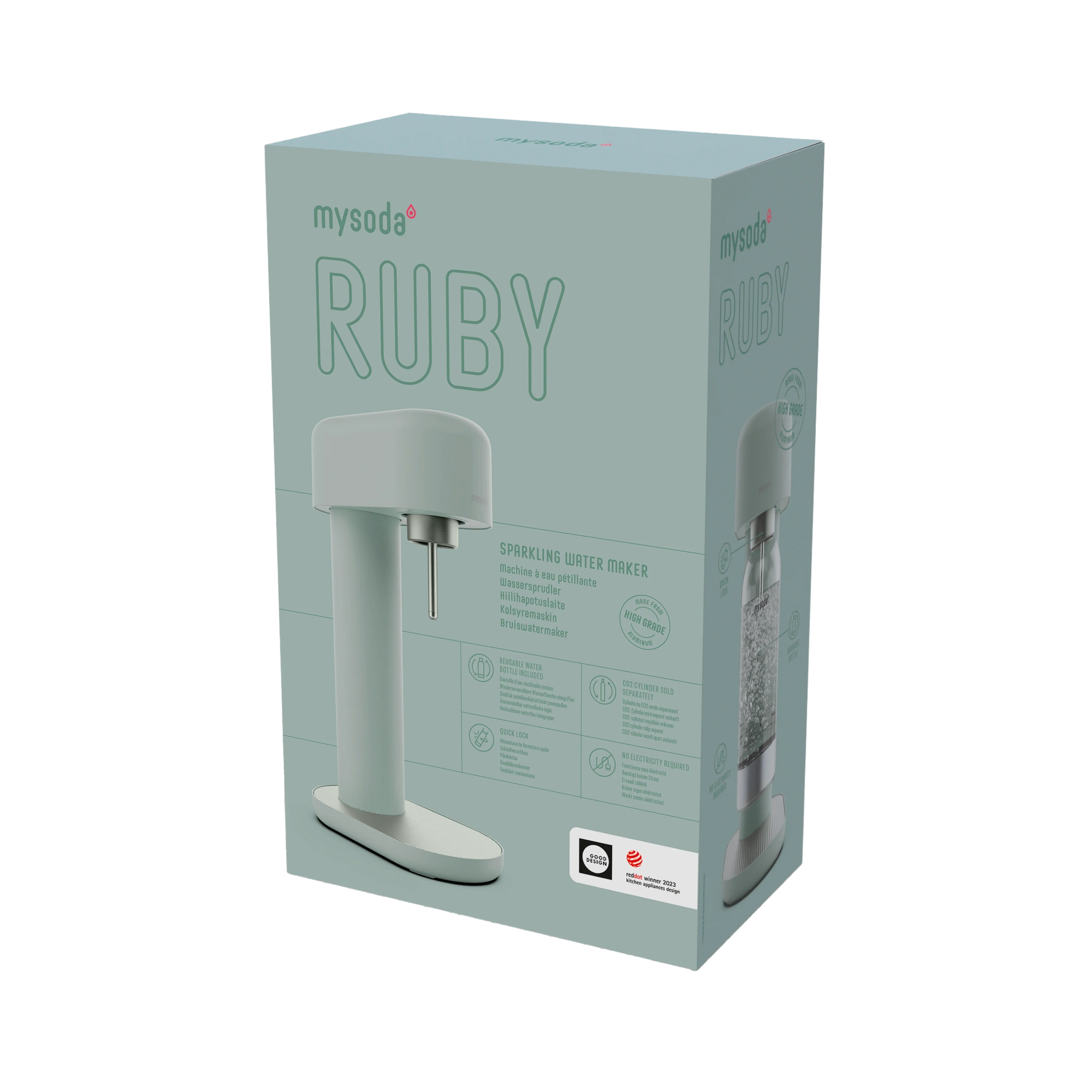 Mysoda Ruby 2 -kolsyremaskin