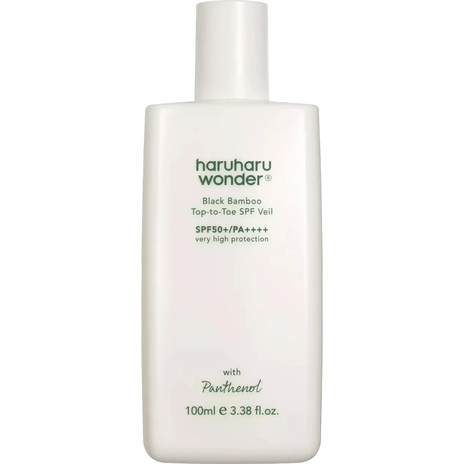 haruharu wonder Black Bamboo Top-to-Toe SPF Veil SPF50+ PA++++