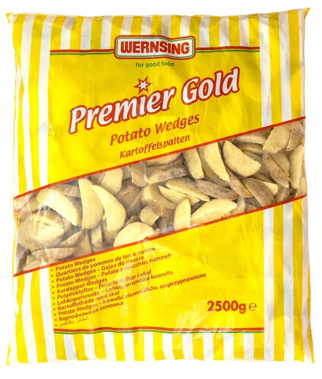 Klyftpotatis med skal