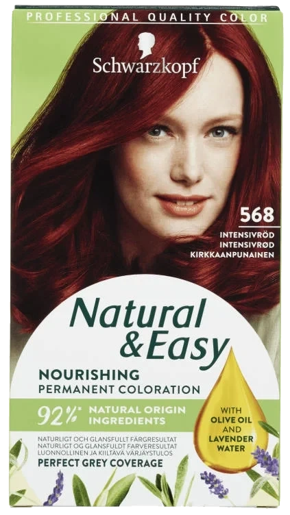 Natural & Easy 568 Intensivrød