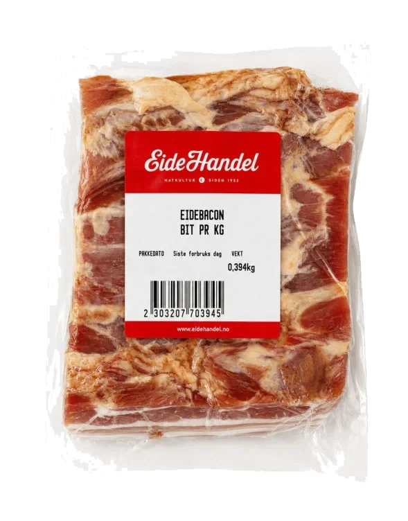 Eidebacon Tørrsaltet Bit Ca250g