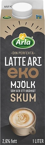 Arla Latte Art® mjölk 2.6%