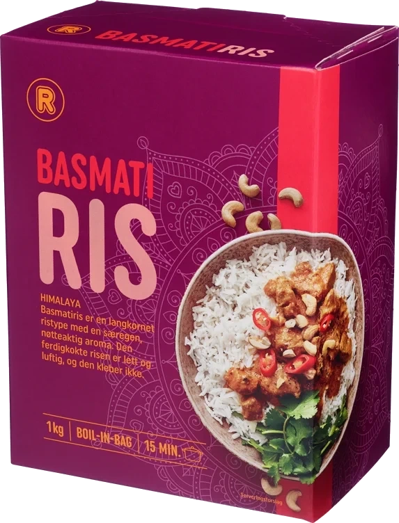 Basmatiris bib 8x125g  1kg