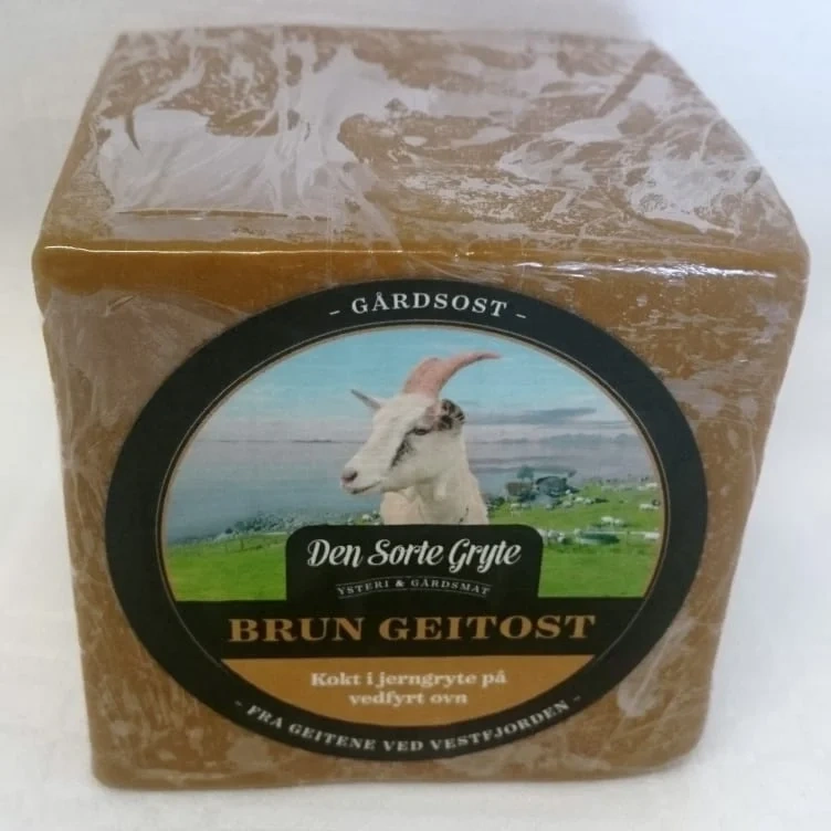 Brun Geitost Ca 250g Den Sorte Gryte