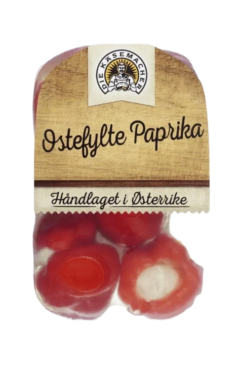 Ostefylt Paprika 140g Die Käsemacher