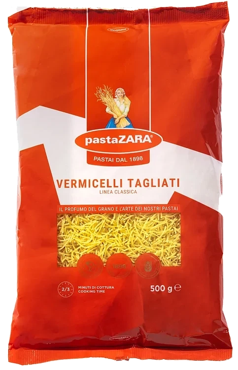 Vermicelli Tagliati 500g Pasta Zara