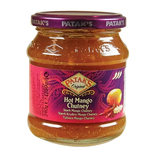 Hot mango chutney pataks   340g